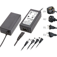 Short Circuit Protection Automatically Recovers 24V 1.5A Desktop Version Led Charger